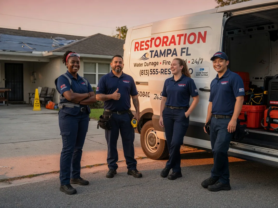 Water Damage Restoration company in Jamestown, PA